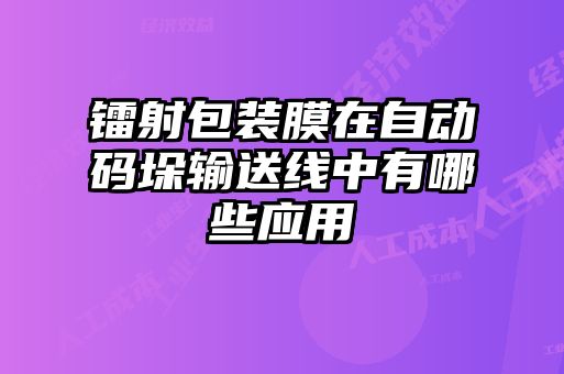 鐳射包裝膜在自動碼垛輸送線中有哪些應用